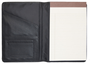 Classic Faux Leather Pad Holder