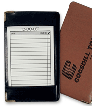 Full Grain Leather Memo Jotters